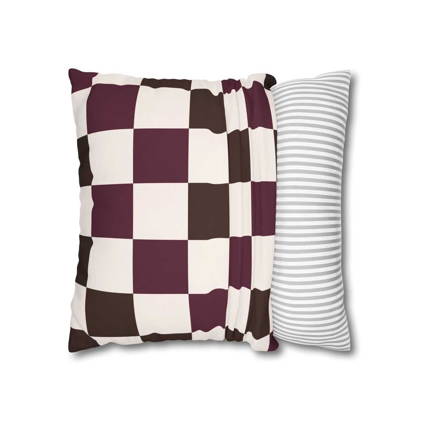 Chic Checkerboard Pillowcase