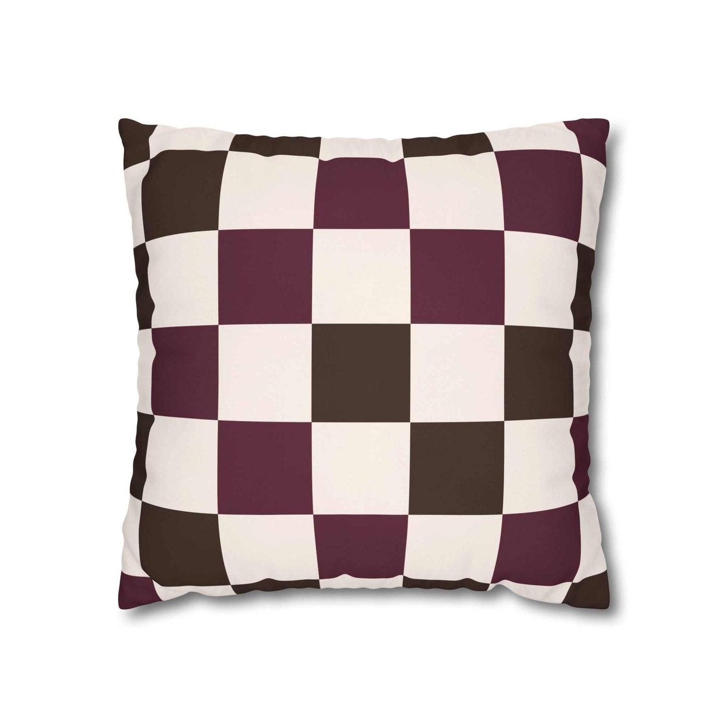 Chic Checkerboard Pillowcase