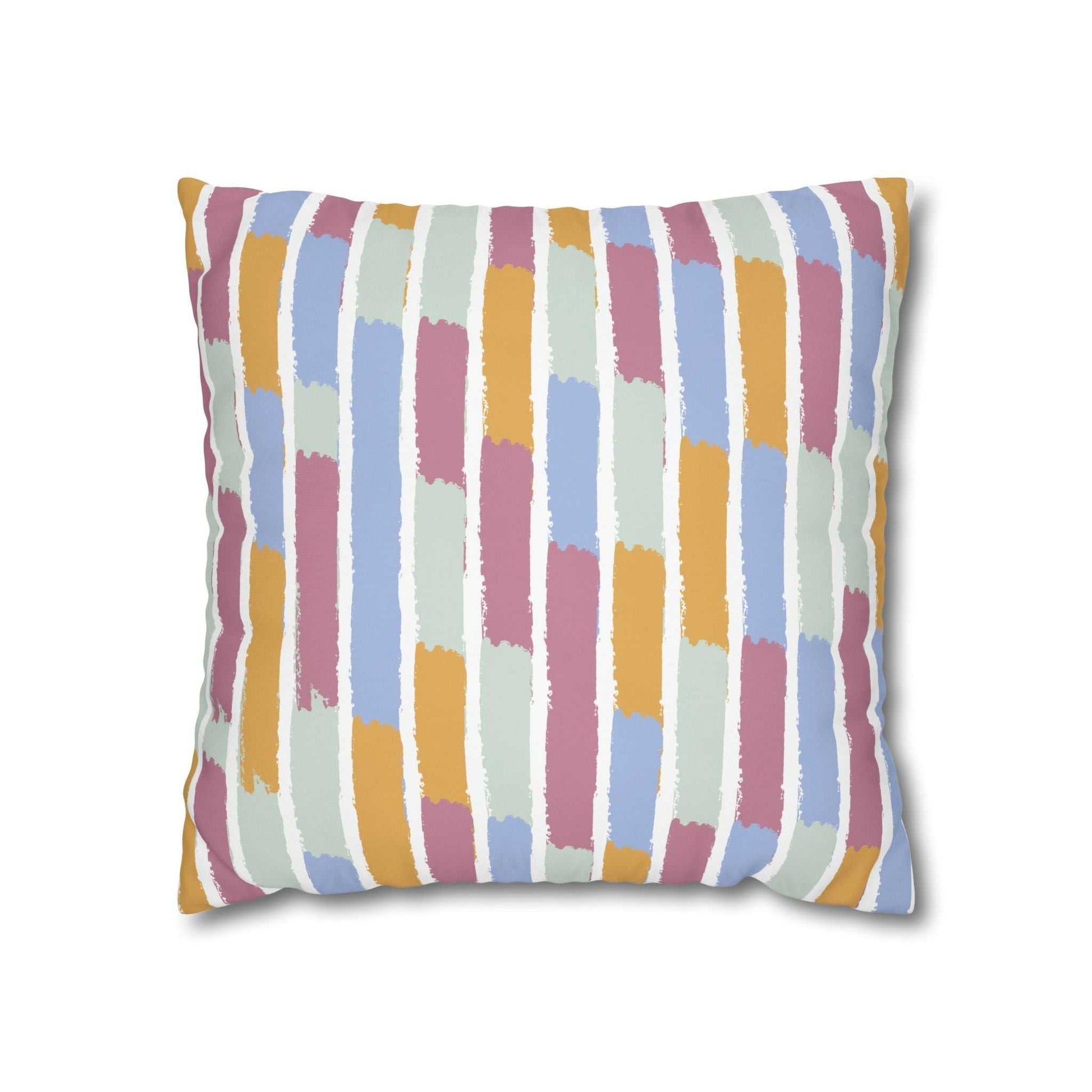 Boho Striped Mini Pillowcase