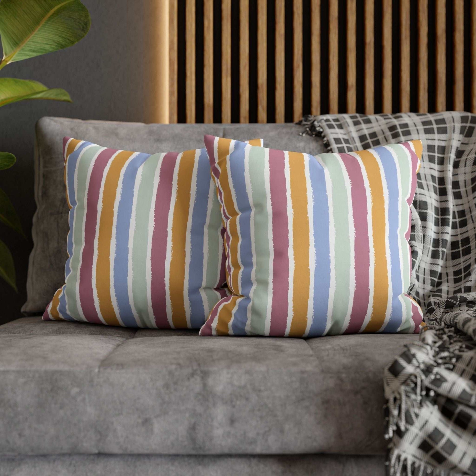 Vibrant Boho Square Pillowcase