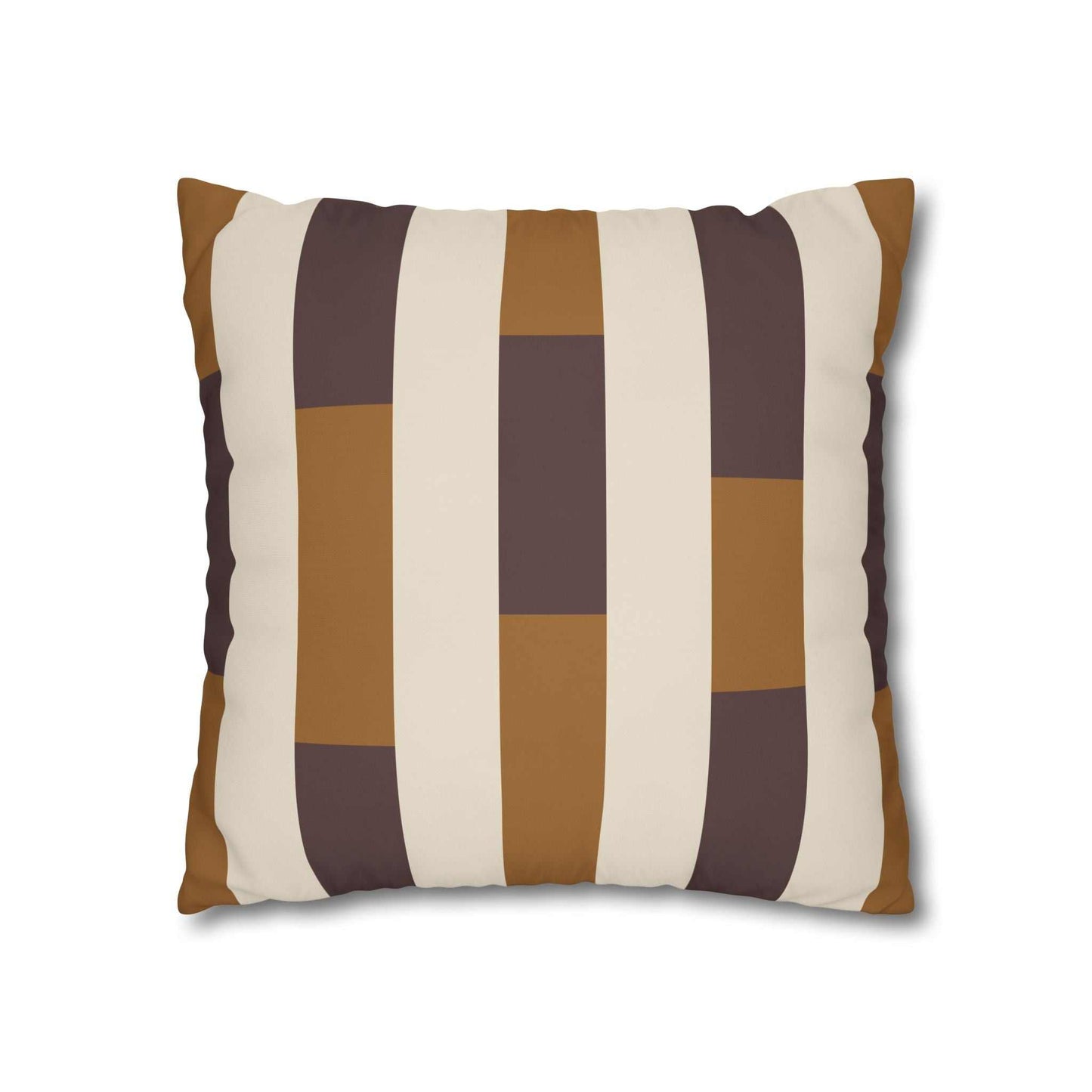 Brownie Stripe Pillowcase