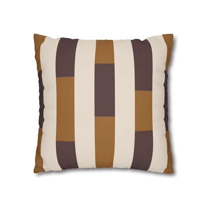 Brownie Stripe Pillowcase