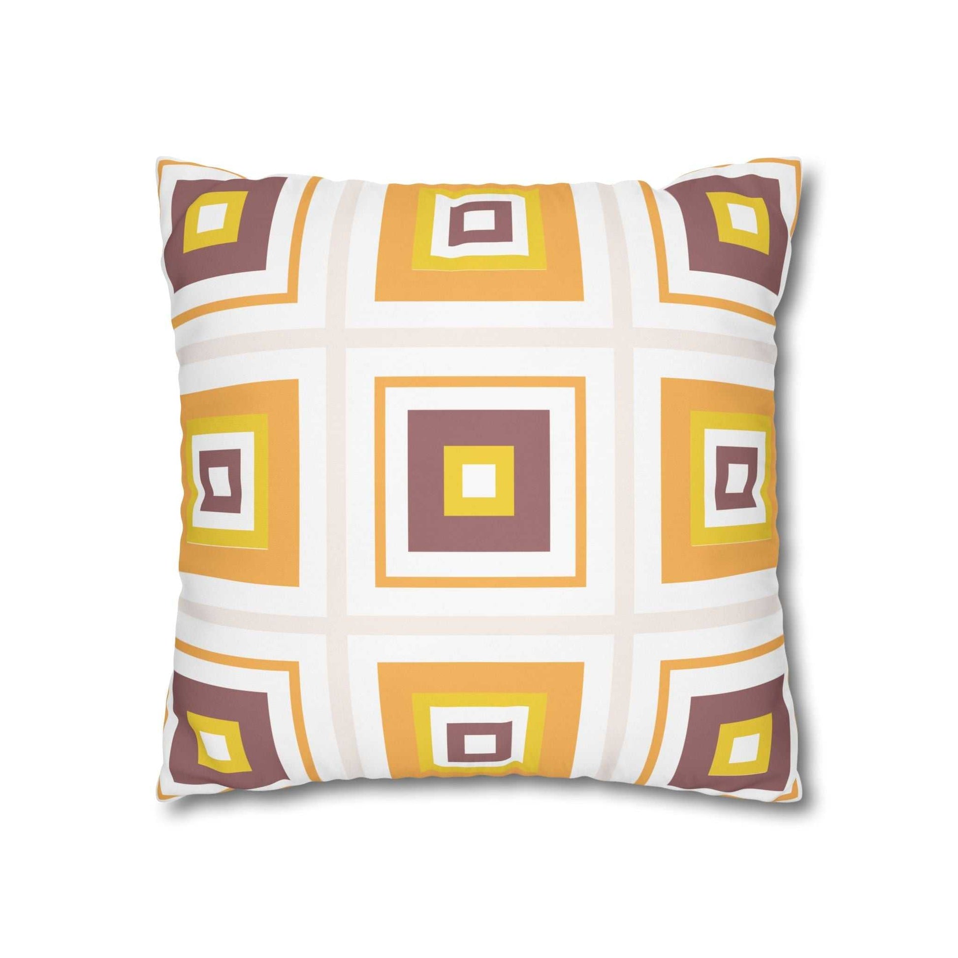 Sunset Geo Pillowcase