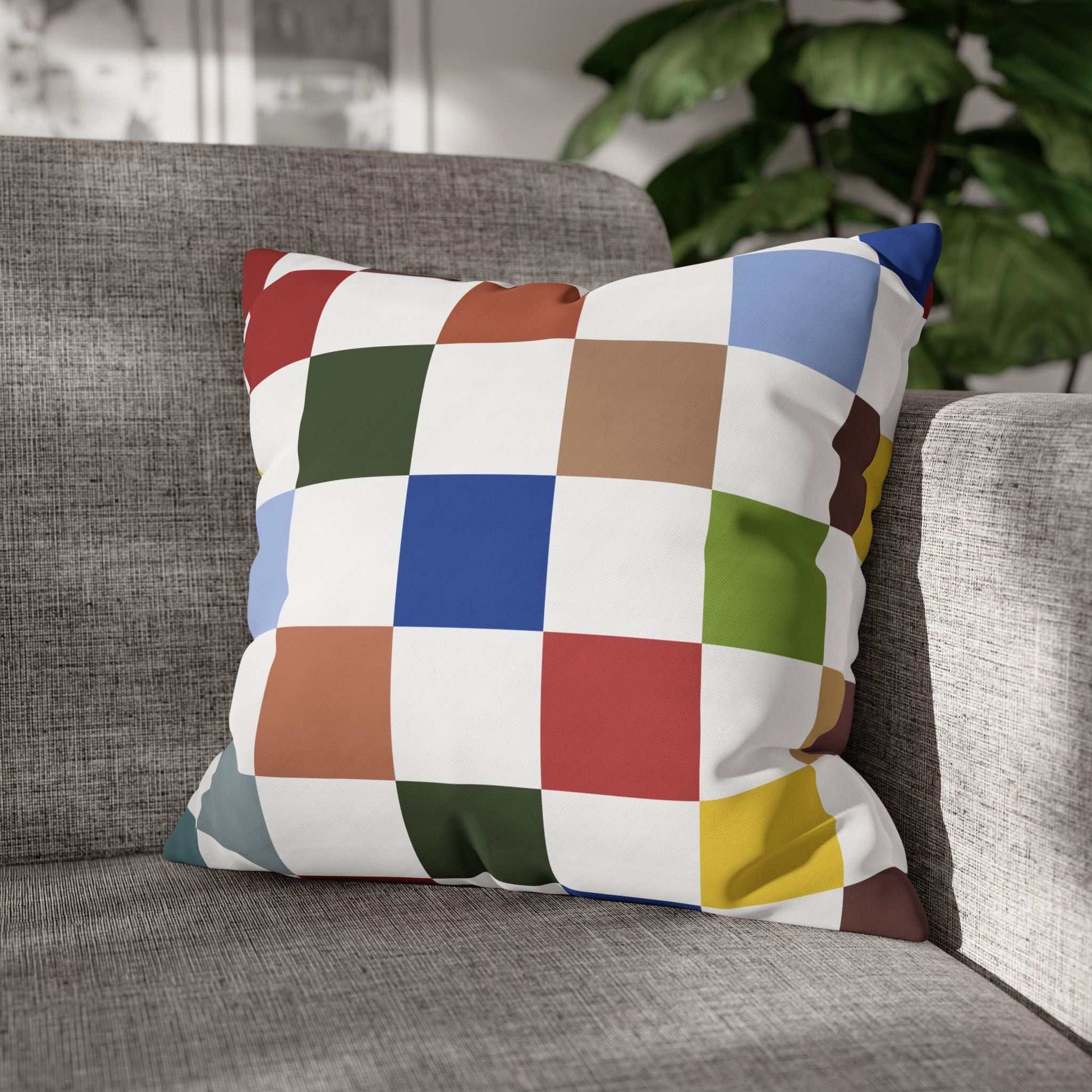 Vibrant Boho Square Pillowcase