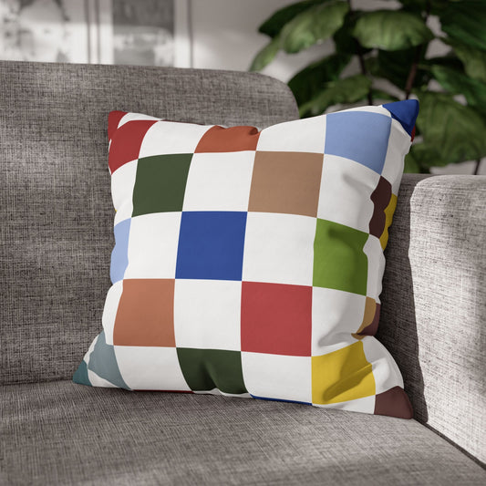 Vibrant Boho Square Pillowcase