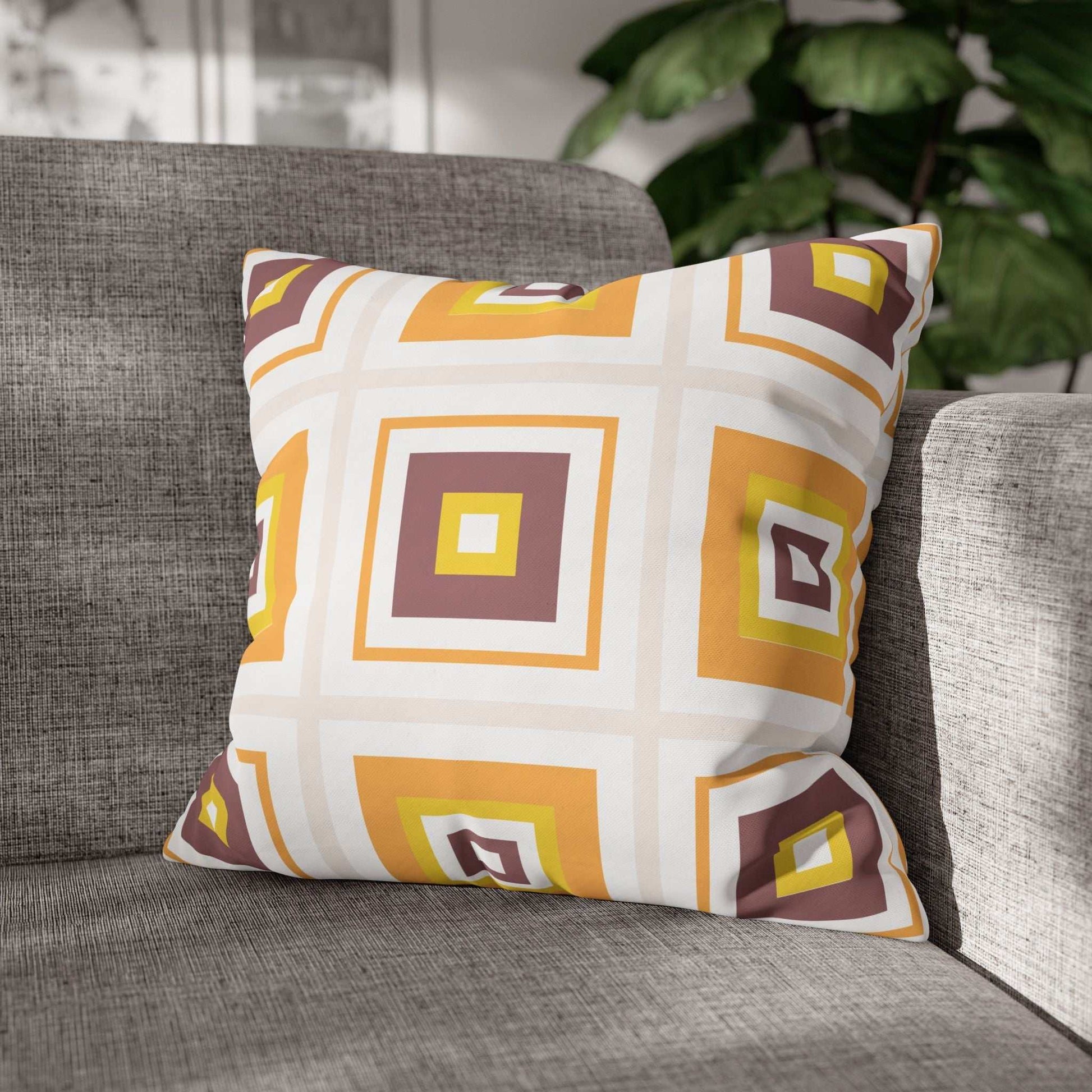 Sunset Geo Pillowcase