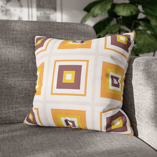 Sunset Geo Pillowcase