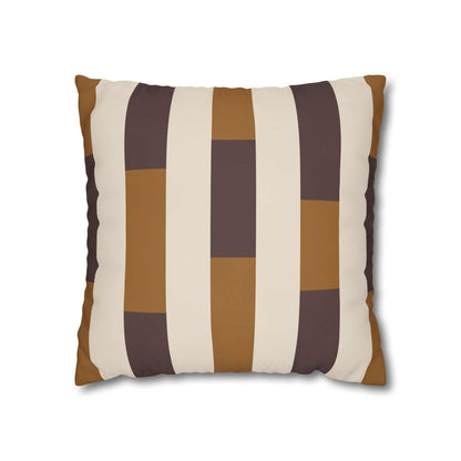 Brownie Stripe Pillowcase