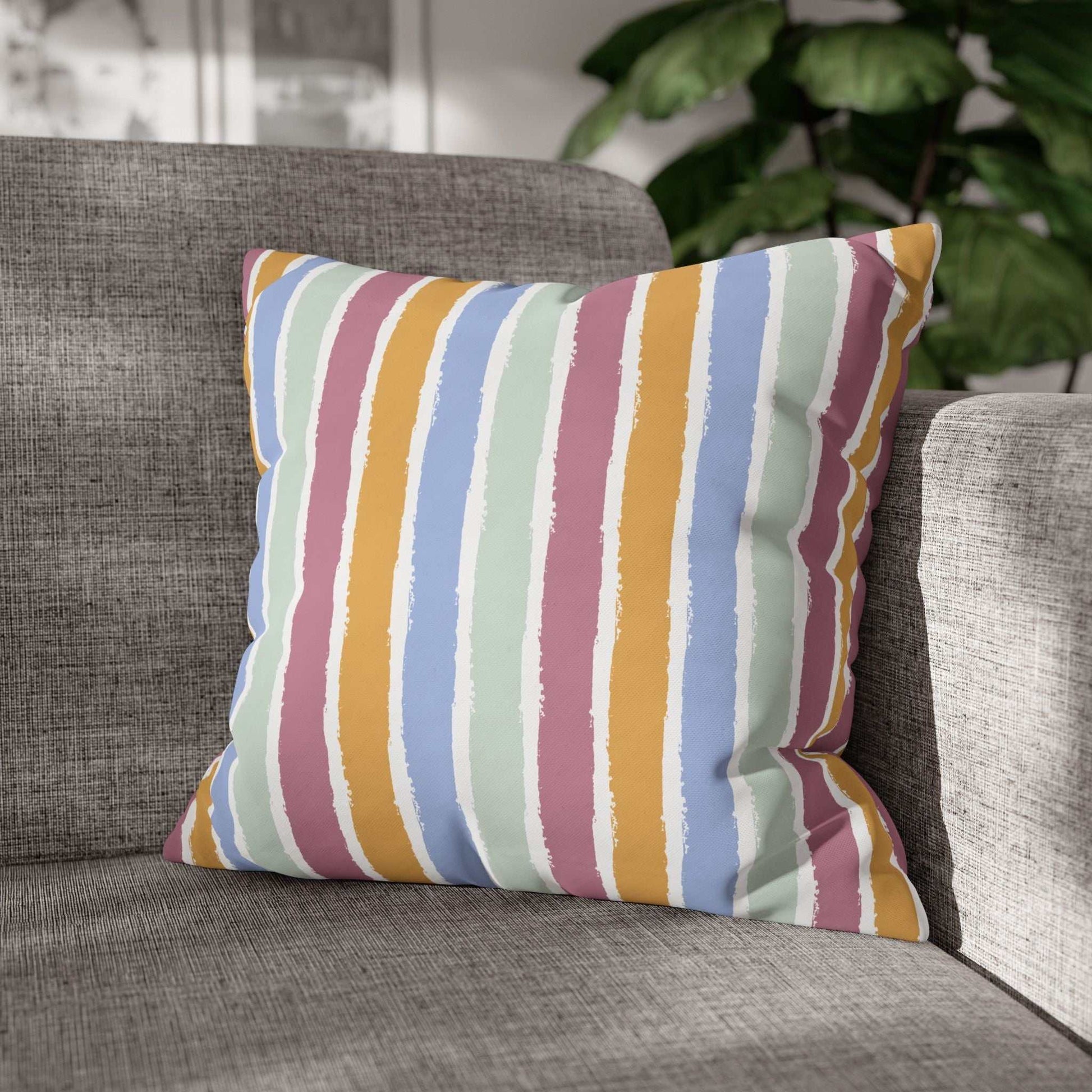 Vibrant Boho Square Pillowcase